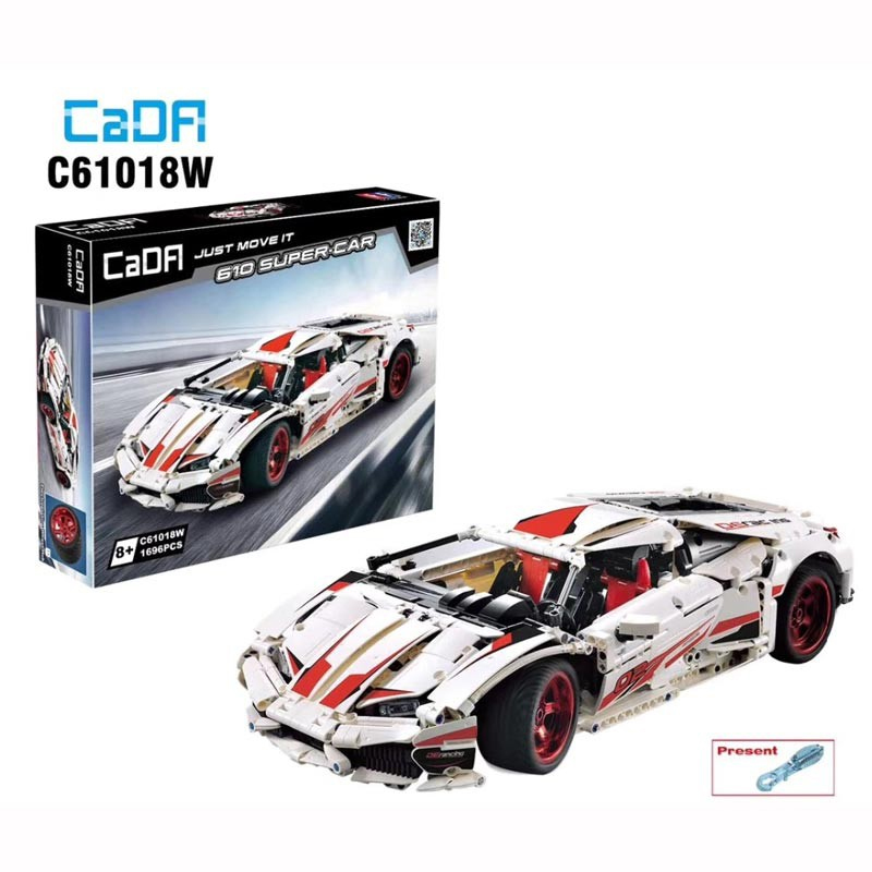 Review DoubleE / CADA C61018 Lamborghini Huracan LP 610 Supercars – Technician Block 30 - CADA Block 1170 - CADA Block