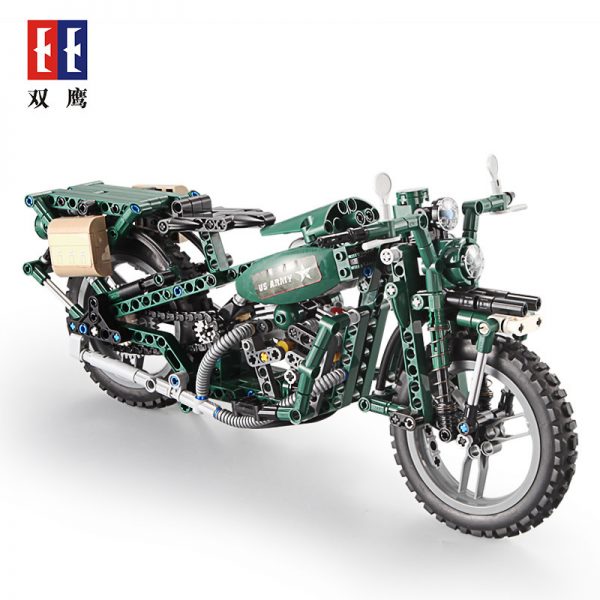 DoubleE / CADA C51022 World War II Military Harley Moto 1