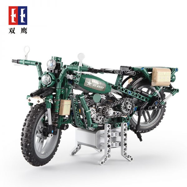 DoubleE / CADA C51022 World War II Military Harley Moto 5