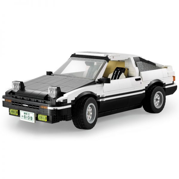 DoubleE / CADA C61019 Head text D Fujiwara tofu shop Toyota AE86 drift Racing Cars 4