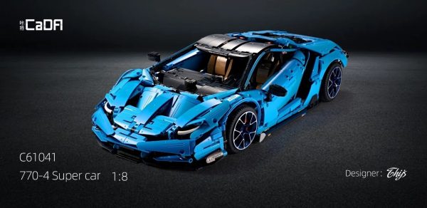 DoubleE / CADA 770-4 Lamborghini Centenario 1:8 hypercar 17