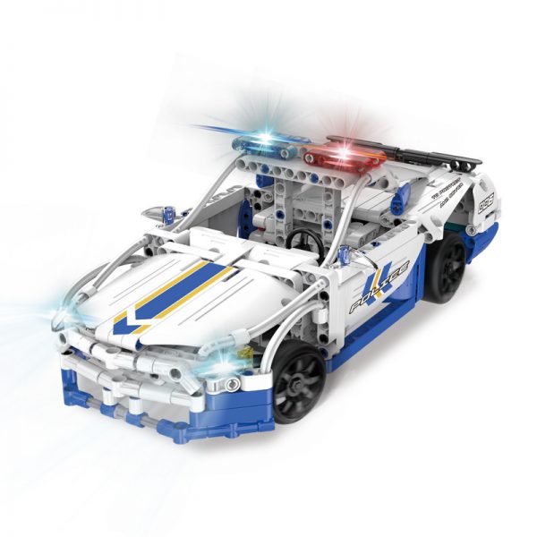 DoubleE / CADA C51006D GT police car remote control building blocks 0