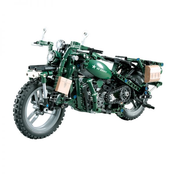 DoubleE / CADA C51022 World War II Military Harley Moto 0