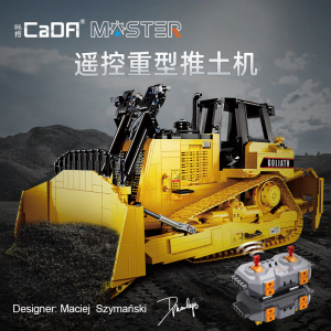CADA C61056 RC Heavy Bulldozer Technician