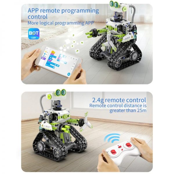 CaDa C83001 Remote Control Robot with Motor programming robot Creator