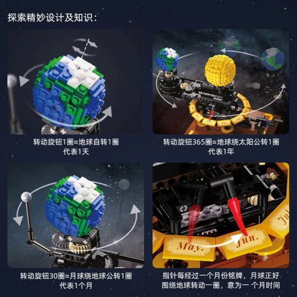 CADA C71004 Earth Moon and Sun Orrery