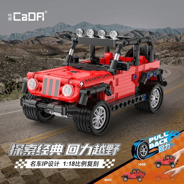 CaDa C52027 1:18 Adventure Off-Roader Technician