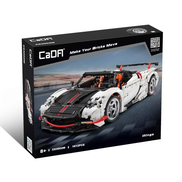 Cada C63002 Motorized High-Tech Pagani Super Car Technician