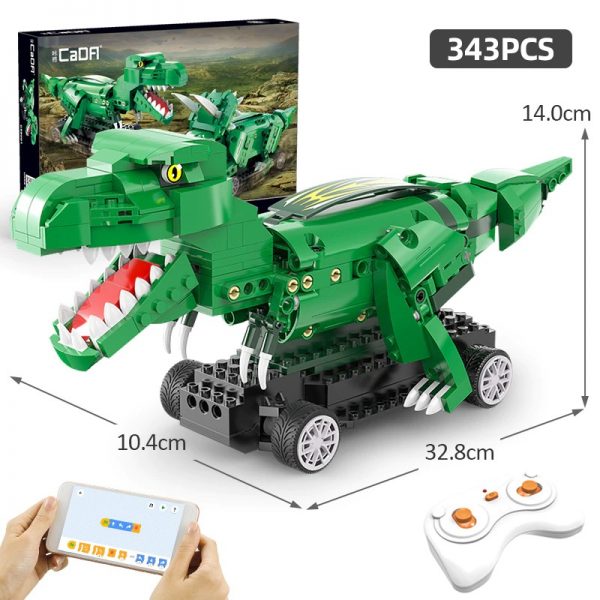 CaDa C59001 Remote Control Dinosaur World Tyrannosaurus Rex Technician