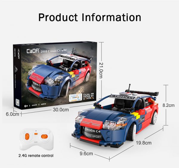 CaDa C51078 Remote Control 2008 "Citroen C4 WRC" Technician