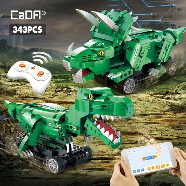 CaDa C59001 Remote Control Dinosaur World Tyrannosaurus Rex Technician