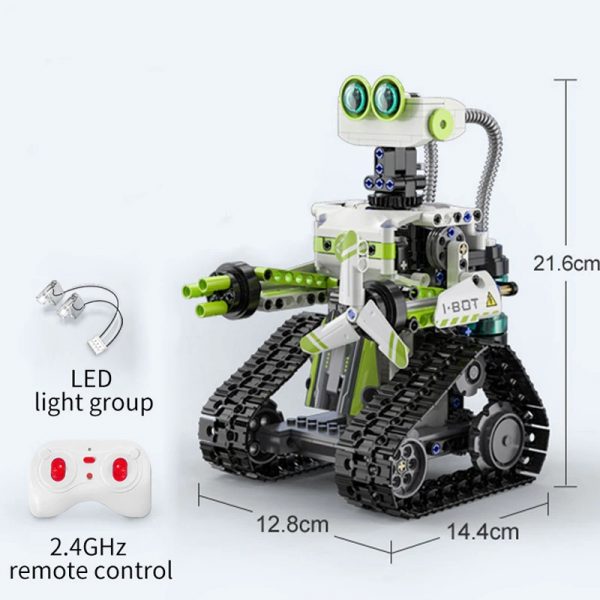 CaDa C83001 Remote Control Robot with Motor programming robot Creator