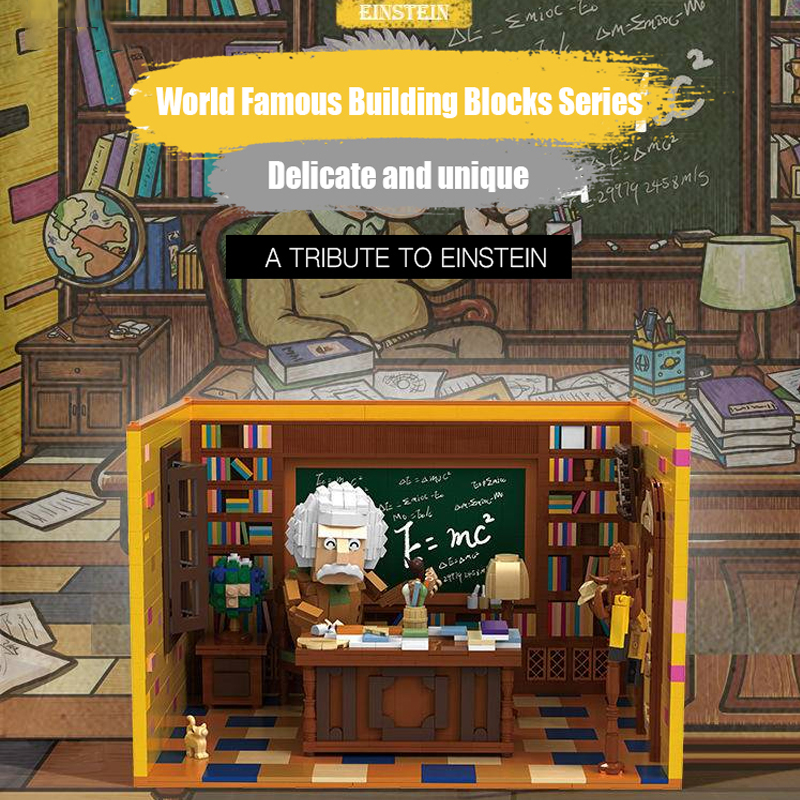 NiceBricks-200618-Creator-Famous-Einstein-2-1.jpg NiceBricks 200618 Creator Famous Einstein 2 1 - CADA Block
