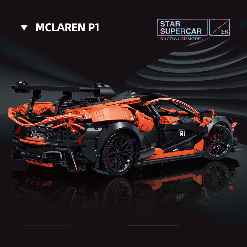 JIESTAR-91104-McLaren-P1-Hypercar-2.jpg JIESTAR 91104 McLaren P1 Hypercar 2 - CADA Block