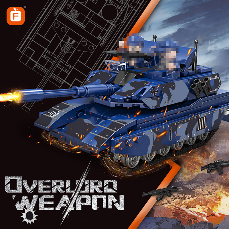 Forange-FC4008-Leopard-2A7-Main-Battle-Tank-1.jpg Forange FC4008 Leopard 2A7 Main Battle Tank 1 - CADA Block