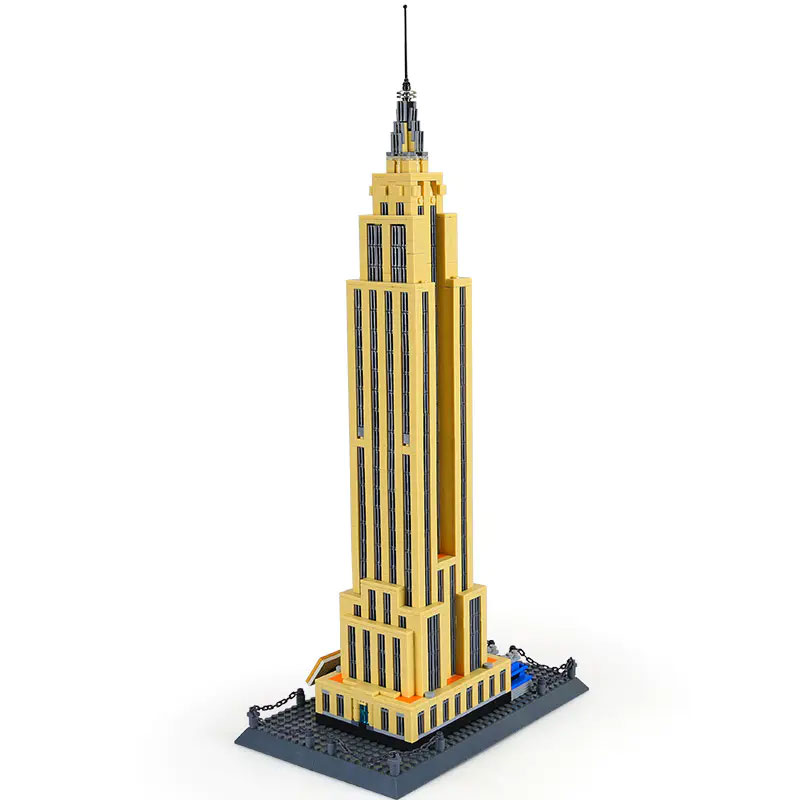 Wange-5212-The-Empire-State-Building-of-New-York-1.jpg Wange 5212 The Empire State Building of New York 1 - CADA Block