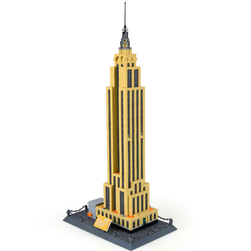 Wange-5212-The-Empire-State-Building-of-New-York-4.jpg Wange 5212 The Empire State Building of New York 4 - CADA Block