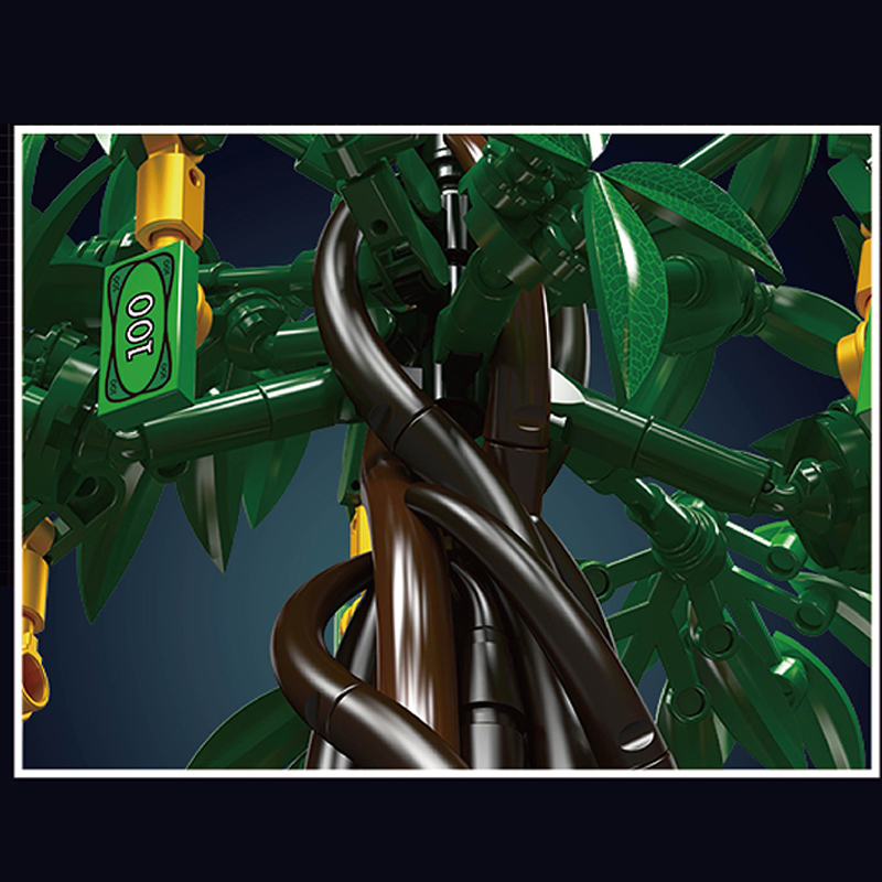 Mould-King-10063-Money-Tree-Flower-World-3.jpg Mould King 10063 Money Tree Flower World 3 - CADA Block