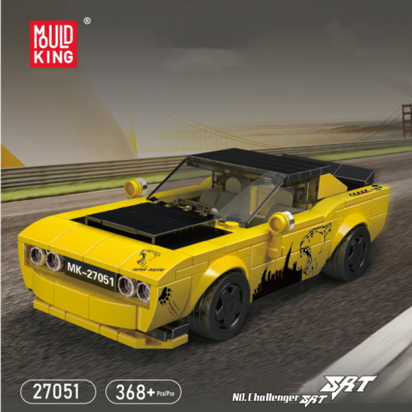 Mould King 27051 Challenger SAT Speed Champions Racers Car 1 - CADA Block
