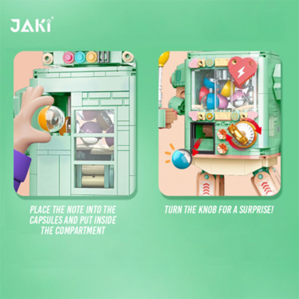 JAKI JK8218 Cashapon Machine Robot 2 - CADA Block