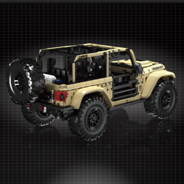 Mould King 13184 Wrangler With Motor 2 - CADA Block