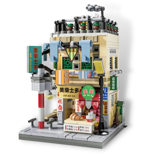 Old Time Street Scene Convenience Store - CADA Block