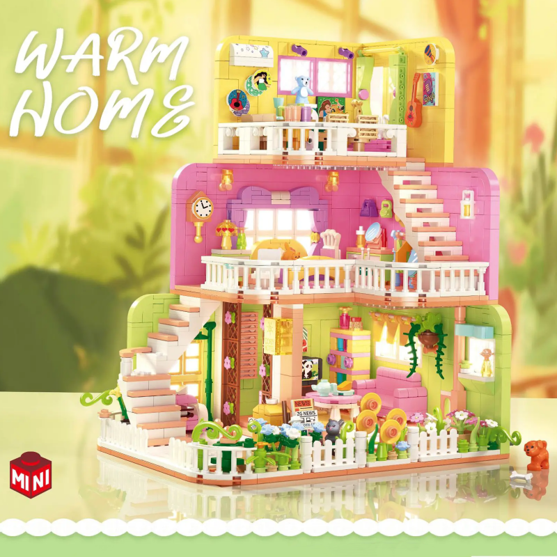 ZHEGAO-612016-Warm-Home-3.png ZHEGAO 612016 Warm Home 3 - CADA Block