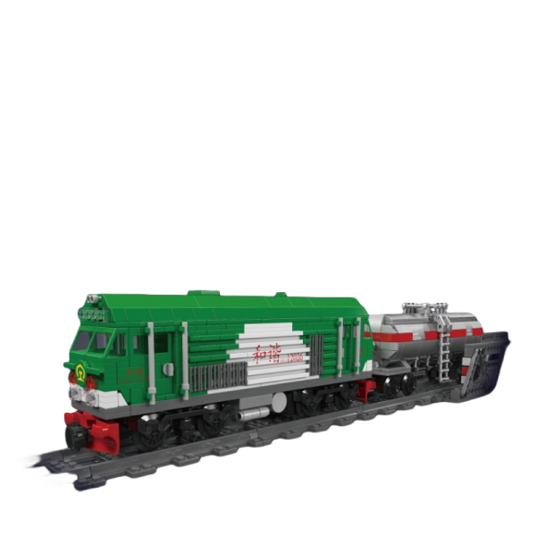 Mould King 12026 HXN 3 Diesel Locomotive With Motor 2 - CADA Block