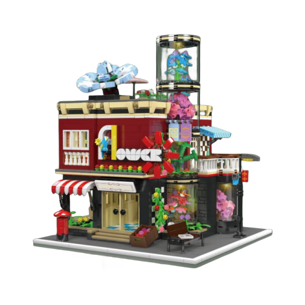 Mould King 16056 Flower Shop 2 - CADA Block
