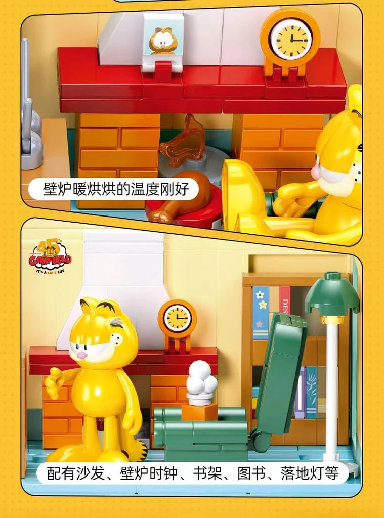 SLUBAN-Garfield-Its-A-Cats-Life-1.jpg SLUBAN Garfield Its A Cats Life 1 - CADA Block