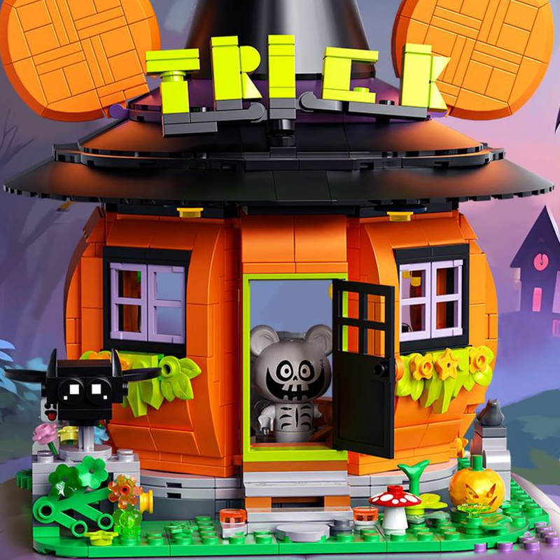 ZHEGAO-663013-Treasure-Bear-Pumpkin-House-1.jpg ZHEGAO 663013 Treasure Bear Pumpkin House 1 - CADA Block
