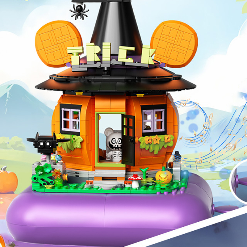 ZHEGAO-663013-Treasure-Bear-Pumpkin-House-2.jpg ZHEGAO 663013 Treasure Bear Pumpkin House 2 - CADA Block